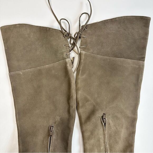 Raye Knee High High Heeled Boots Sz 6 - Picture 7 of 16